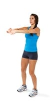 Neck, upper back, and shoulder stretch