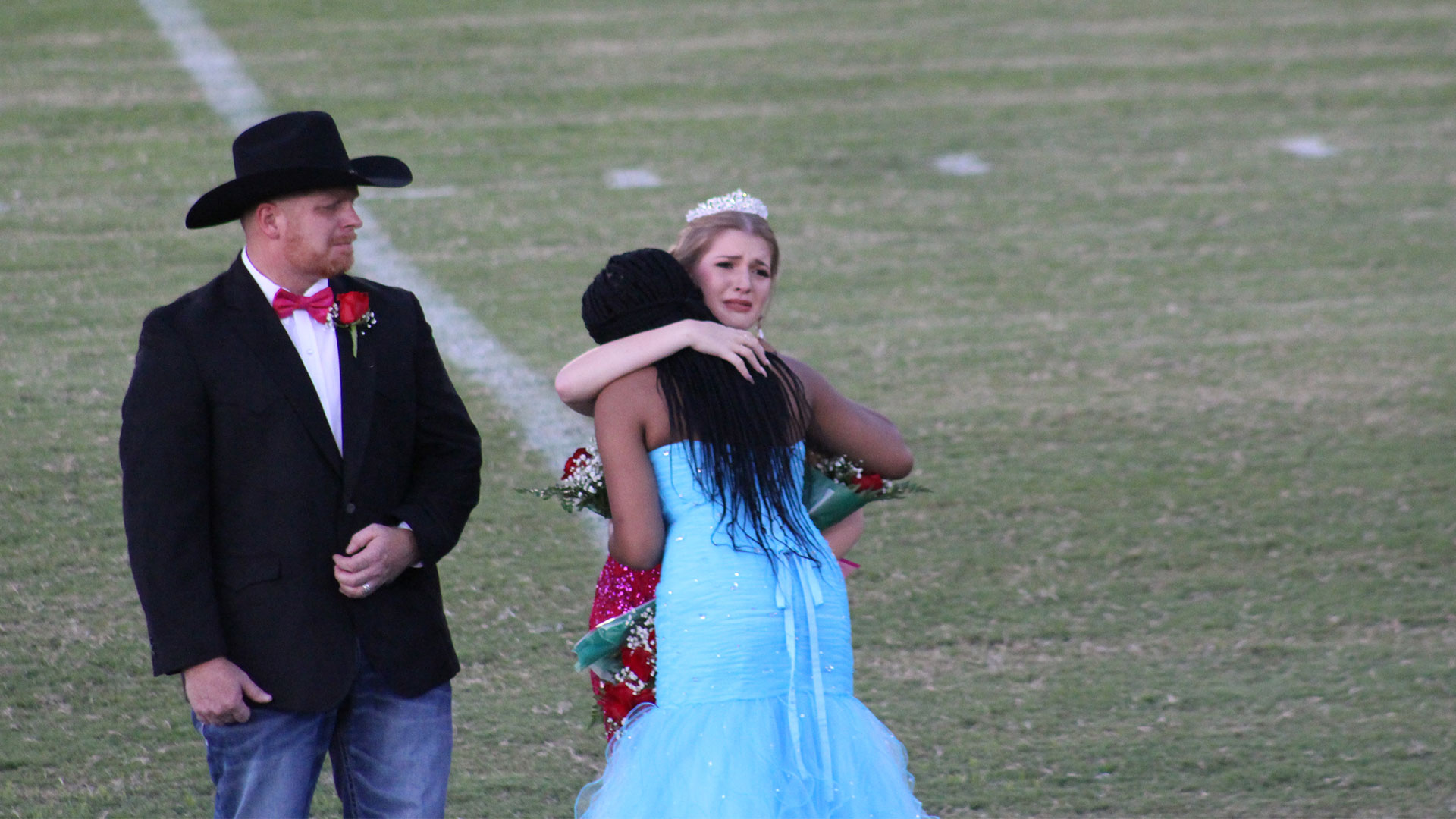 Brittany Walters and Nyla Covington Homecoming