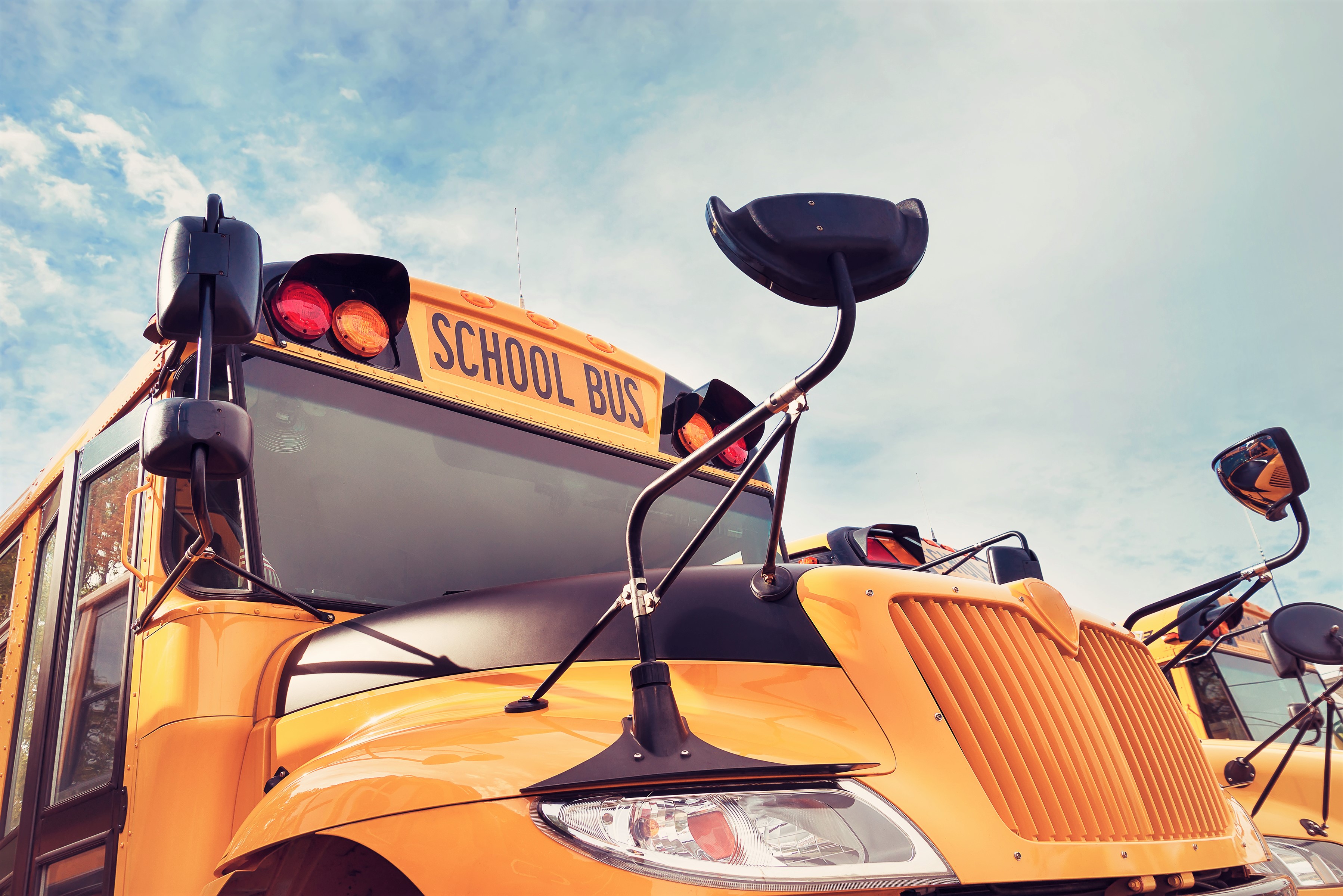 Close Up of School Bus